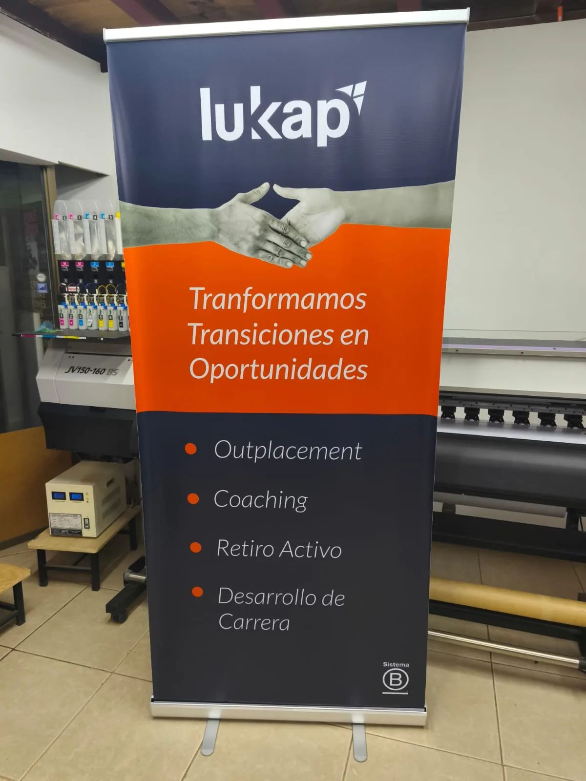 Pendón roller Lukap