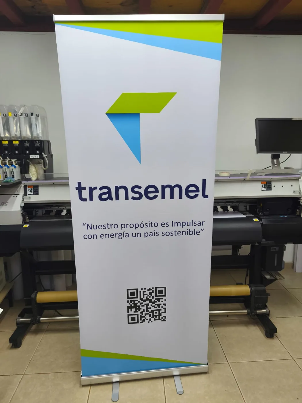 Pendón roller Transemel